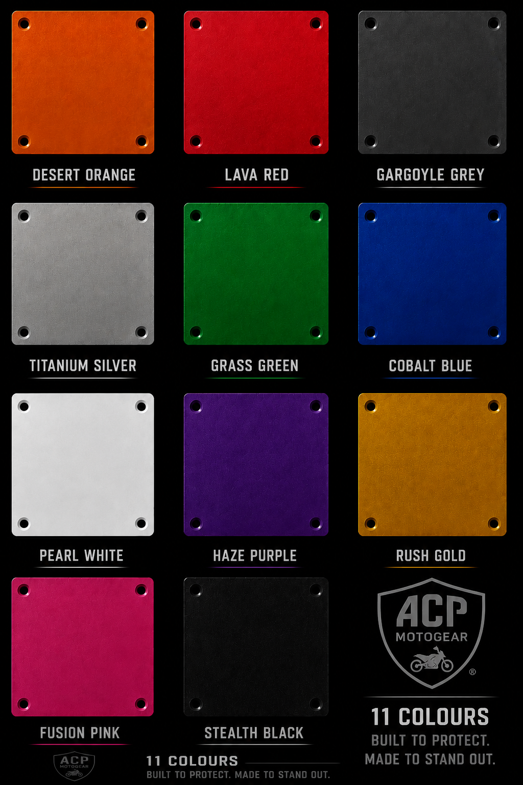 ACP Motogear HexLoc™ Modular Wall Panel